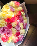 Multi-colour Rose Bouquet
